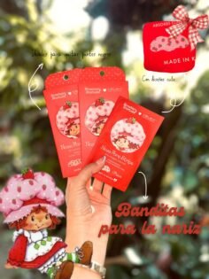Banditas para la nariz

Ideales para quitar puntos negros
Con diseños de fresita…