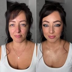 Make Up na ples 
#makeupball
.
.
.
#makeup #balseason #beforeandafter #cateyes…