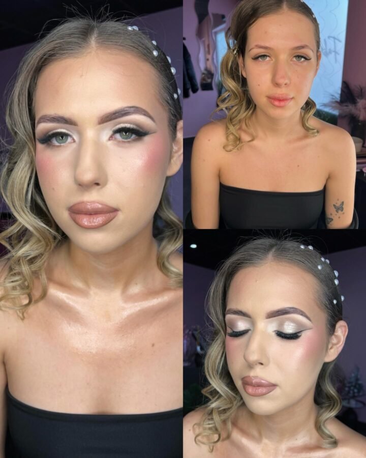 Makijaż studniówkowy  #prom #iława #makeup #salonkosmetyczny #studniówka…