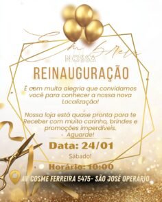 Estamos preparando tudo com muito carinho para um novo começo 
Em breve, você po…