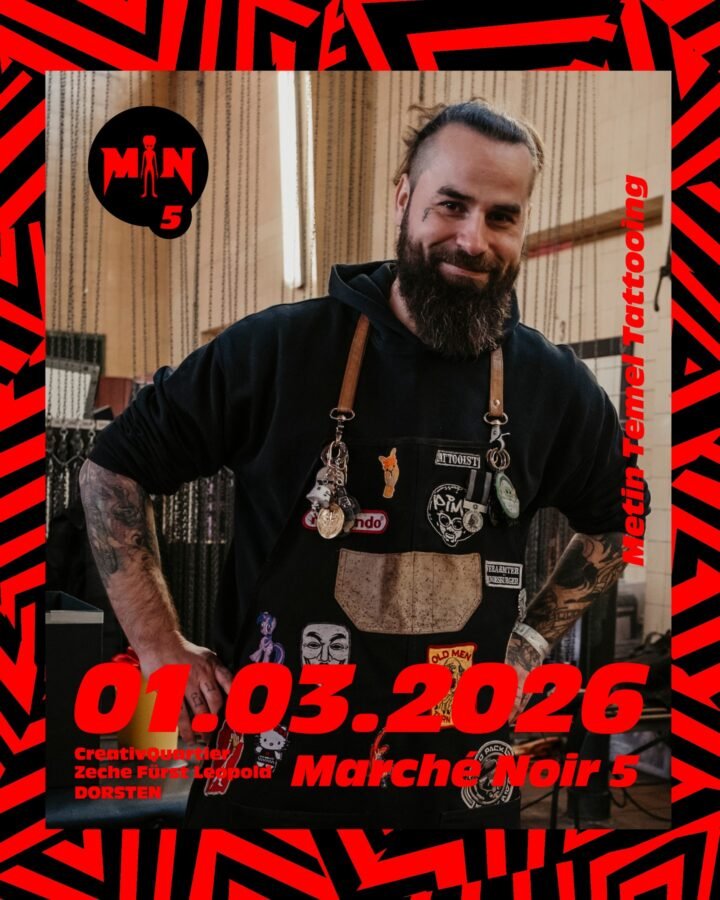 Für bleibende Erinnerungen sorgt @metin_temel_tattooing in der Zeche Fürst Leopo…