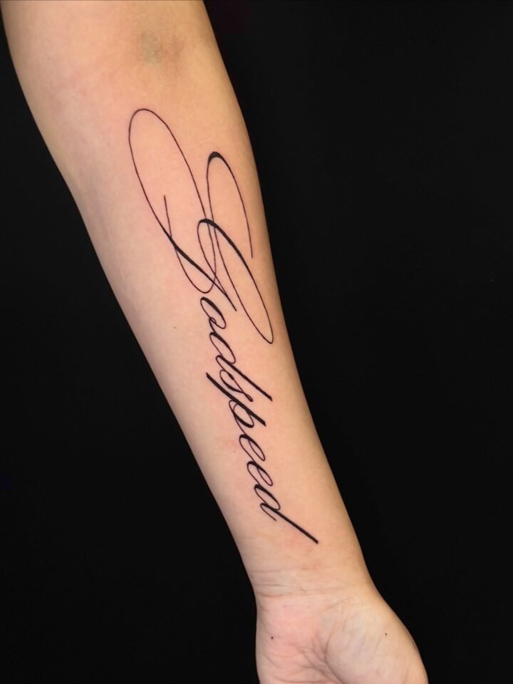 Godspeed script 

#yegtattoo #tattoo #tattoos #ink #tattooartist…