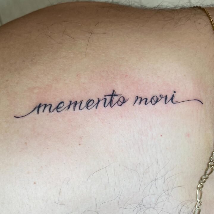 “Memento mori” recuerden seguir mi cuenta principal @jr_arttattoo y si necesitan…