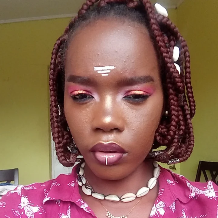 Another tribal Make up look#makeup#makeupaddict#makeuplover#makeupartist…