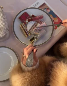 Good morning my friends. 
we are having my expensive makeup for breakfast today,…