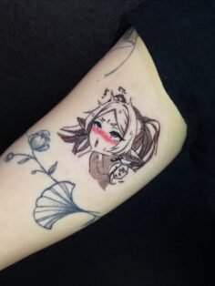 Soft lines, sharp attitude.
Keeping it cute, but not sweet.

Tattoo inquiries ar…