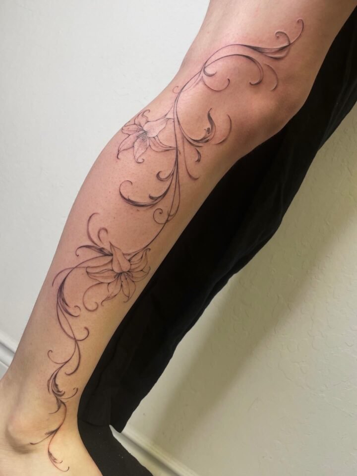 Custom leggy floral for leo!! Thank you always for the trust and best vibes 

#t…