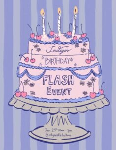 I turn 22 this month so I thought it would be fitting to have a flash day with @…