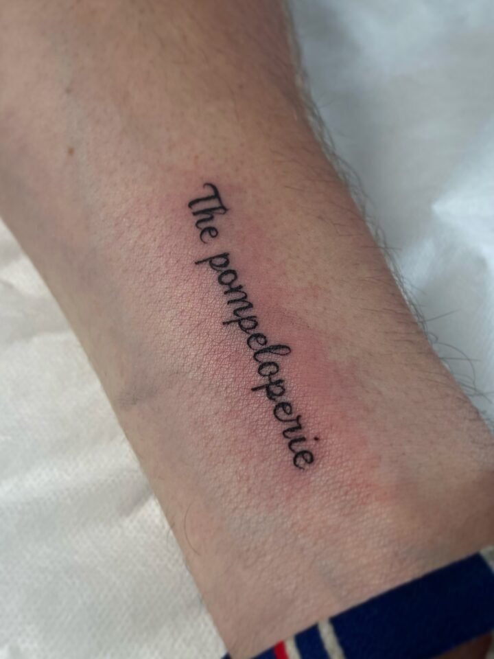 Custom lettering tattoos with personal meaning. Starting price just 1000 baht!  …