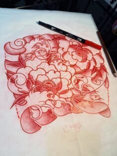 Japanese Peony (Botan / 牡丹)
In traditional Japanese tattooing, the peony is know…