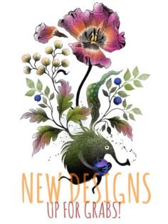 Here is a collection of new illustrations I have created recently, that are now …