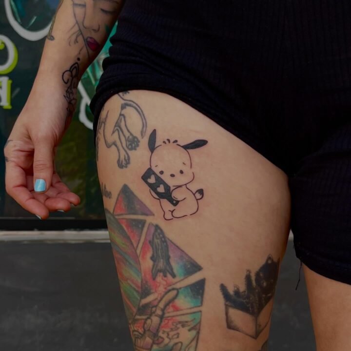 Uno pequeño, pero con toda la actitud 
Cada tattoo suma y cuenta algo.
Uno más p…
