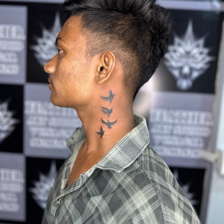 Tattoos are my type of therapy.
FOR MORE DETAILS VISIT OUR STUDIO
  G-4,R.K.COMP…