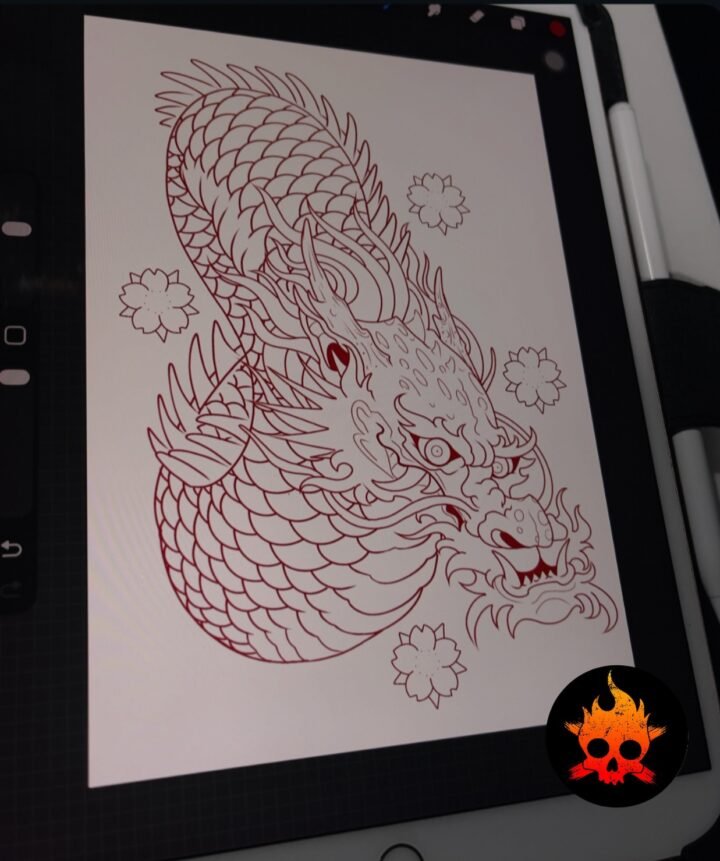 #dragon #oriental #japonés #art #tattoo…