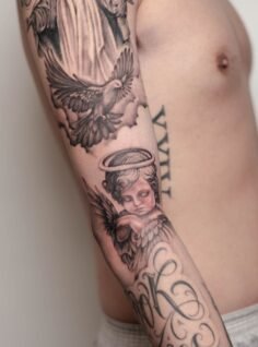 Cupid 
by ช่างบอล @tattoo_artistball

#ร้านสักมอกรุงเทพ #ร้านสักรังสิตภิรมย์ #ร้…