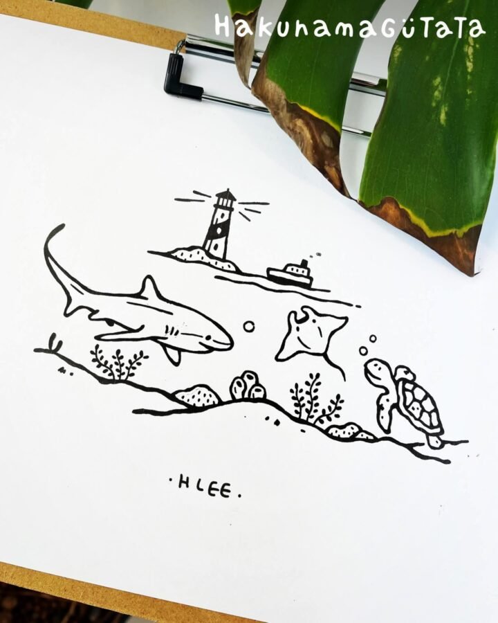 「客製圖」
在海上工作的她，海是她的生活

* 二月開放預約 
–
#animaltattoo #tattoo #tattooartist #tattooart…