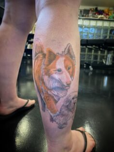 by Luci @emopixieink thanks @hear_me_not_sled_dogs  bookings available DM or tex…