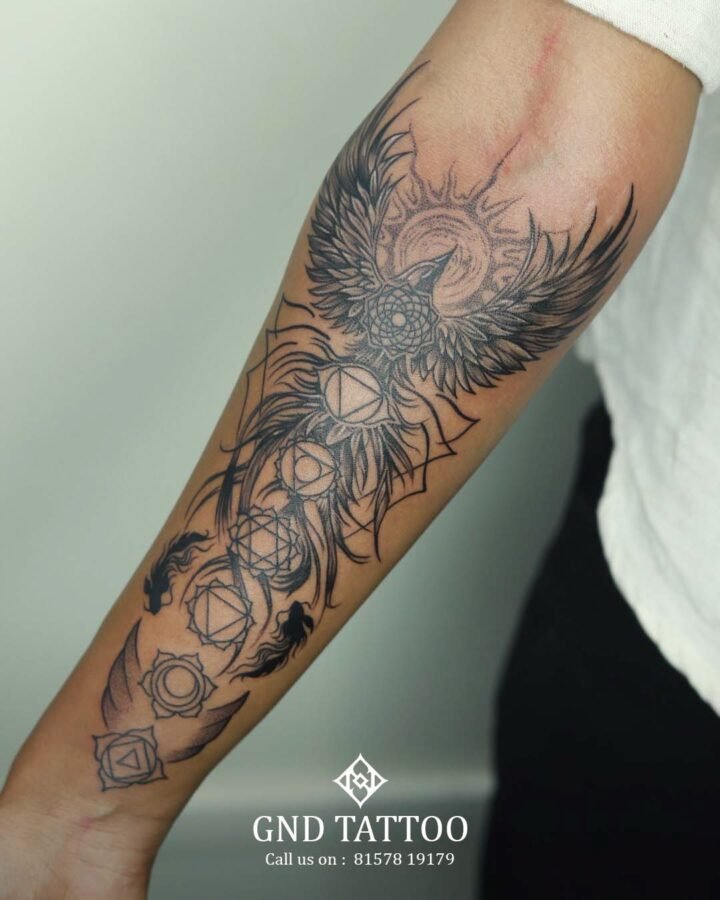 SEVENCHAKRA 
Tattoo by @role_x_____ 

#tattoo #trendingreelsvideo #fyp #insta…