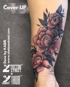 Hard Cover Up tattoo 
-Done by KABIR 
.
Z TATTOO STREET®
&
Z TATTOO SCHOOLING HU…
