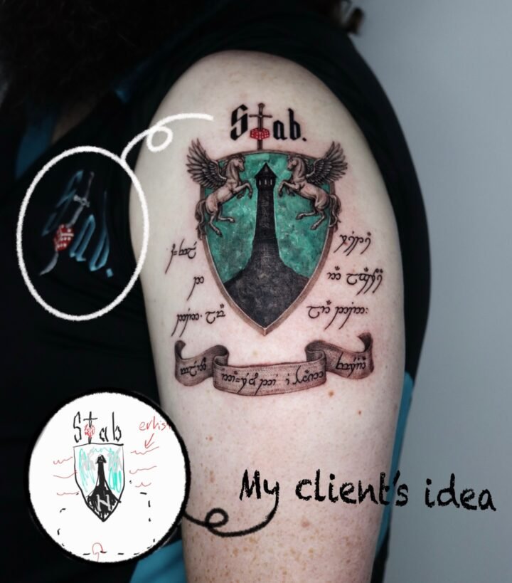 Each element is so special and meaningful for Euan  Thank you for letting me do …