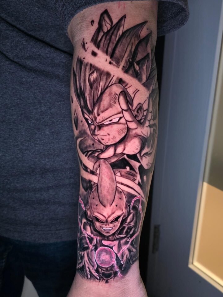 Vegeta vs Kid Buu.  Disfruté mucho trabajar en esta pieza.. 

#otaku
#dmv
#fairf…