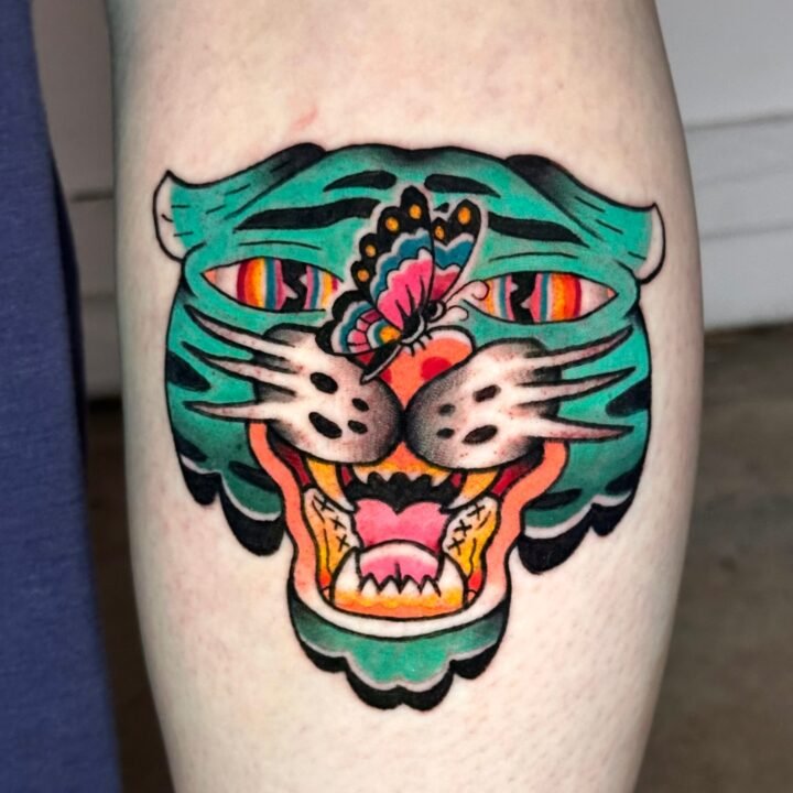 Tiger and butterfly from flash for @thebluehairedsocialworker so excited to do m…