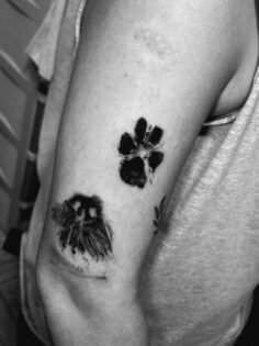Pet memorial tattoo #tattoo #femaletattooartist…
