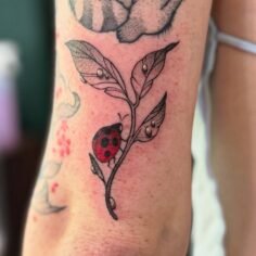 A couple of lovely little buggy ladies, plus a happy little freehand vine! A hug…