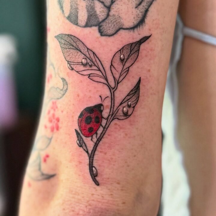 A couple of lovely little buggy ladies, plus a happy little freehand vine! A hug…