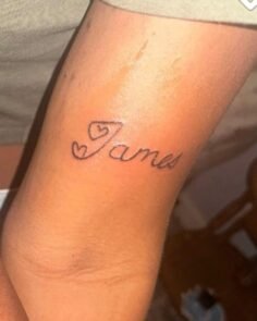 #followformoreposts #tattoo #initialstattoo #names #inkery…