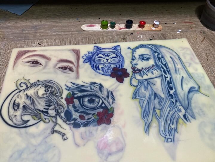 Practicando un rato 
#tattoo 
#tattoos 
#practicetattoo 
#chiapastattoo…