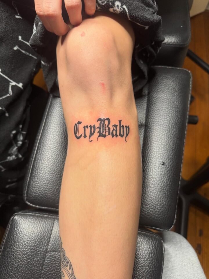 Cry Baby #tattoo #tattooapprentice #tattoolifestyle #tattooing #tattoos…