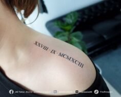” เลขโรมันยิ่งยาวยิ่งสวย ”

#tattoo #minimaltattoo  #ร้านสักอยุธยา #รอยสัก #เลขโ…