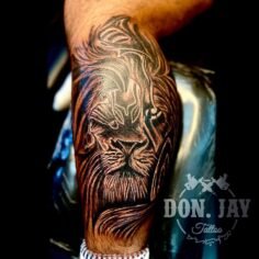 A Warrior heart of a lion 

##
*don be cheap with ur own skin
*featured in ABSCB…