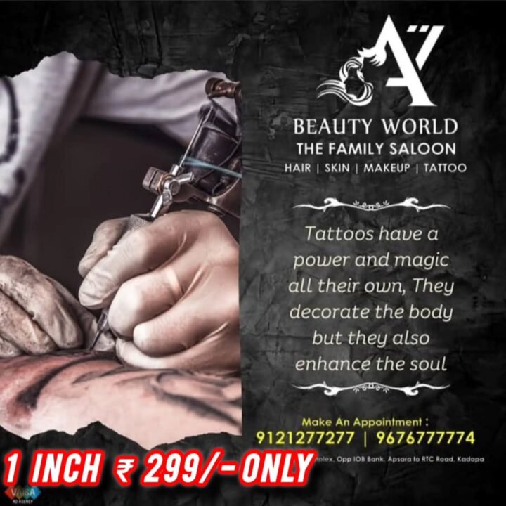 #@a7beautyworlfamilysaloon #tattoo art…
