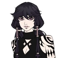 Нейта — одна из 5 генералов Гелидункора.
Что вы думаете о её татуировках? Нравит…