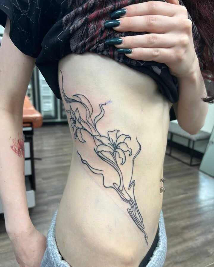 Last one of the day at Bright Ideas Tattoo and Piercing. #brightideastattoo #hex…