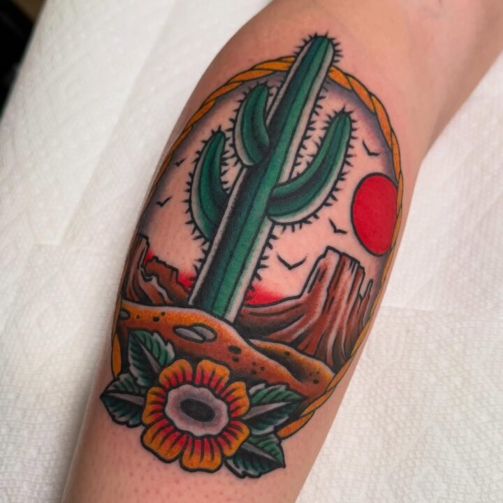 Thanks, Tess #tattoo #traditionaltattoo #arizona #wisconsin #madison #madisonwi …