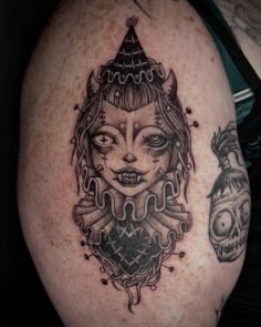 Fun demon clown from today! One shot in under three hours! And fun all the way! …