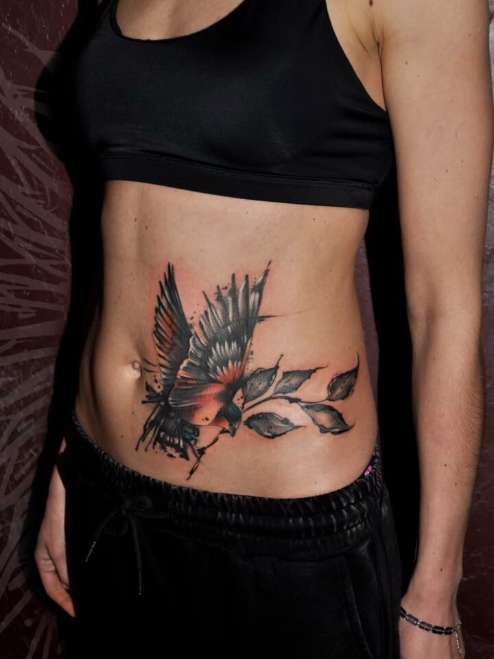 Доделали перекрытие старой татуировки

#morepaintattoo #tattoo #тату #татуировка…