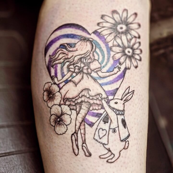 Let’s fall into the rabbit hole 
#tattoo #tattooartist #tattoos #coloradosprings…