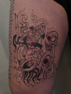 yes, I can and will tattoo a lesb orgi for you  done at @estuarytattoo 
.
#tatto…