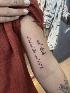 Thank you ขอบคุณที่ใช้บริการครับ  thank you so much  #tattoo #MinimalTattoocnx #…