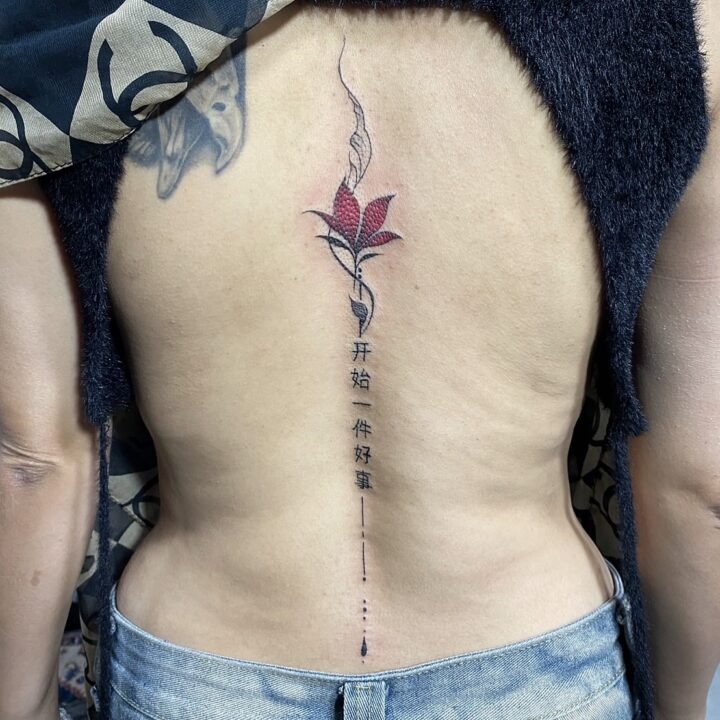 Thank you ขอบคุณที่ใช้บริการครับ  thank you so much  #tattoo #MinimalTattoocnx #…