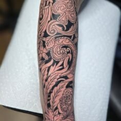 Country Style tattoo. Very different from what I usually do, let me know what yo…