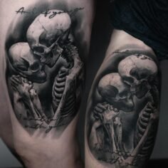 Couples tattoos done in Amarillo Texas for the @inkmasterstattooshow 
Booking ap…