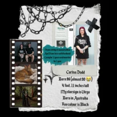 Get to know the artist!
For all the new people, here’s a little bit about mwa  
…