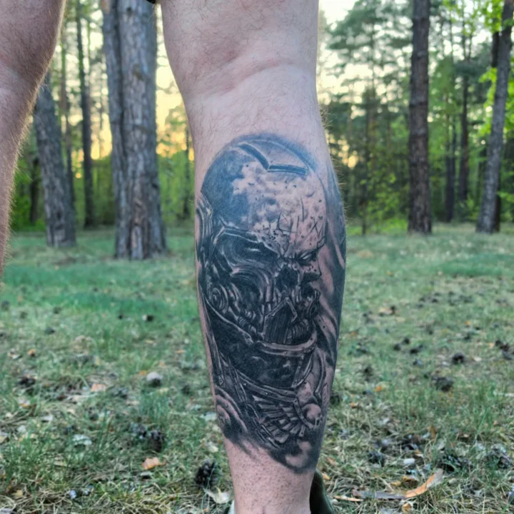 зажившая работа уже давно) без фильтров и обработка!
#tattoo #tattoostyle #warha…