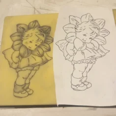 Pequeño kewpie 
Después de mucho, una práctica en piel sintética juju, me encant…