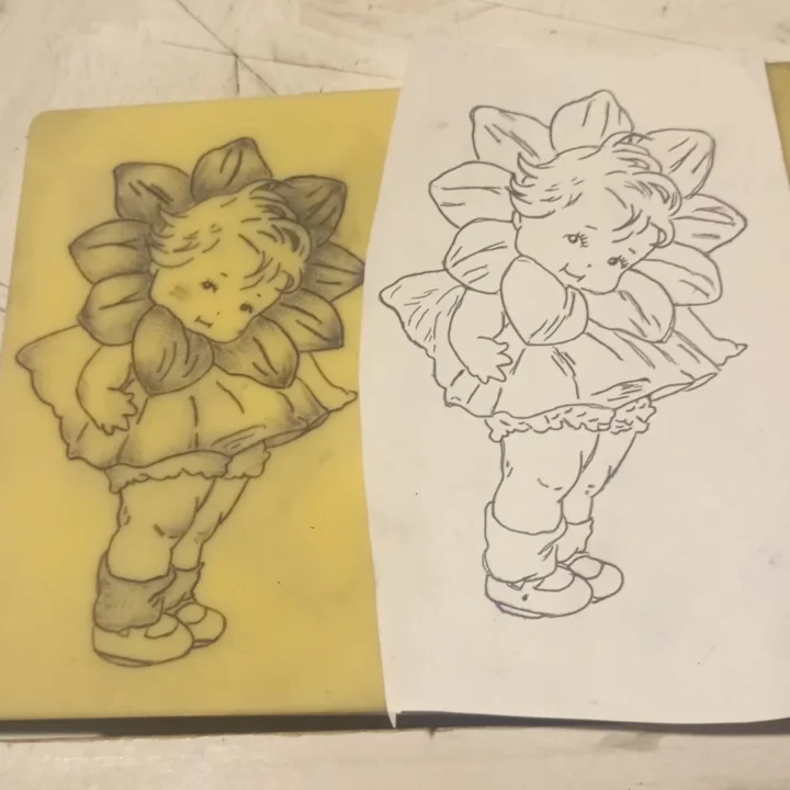 Pequeño kewpie 
Después de mucho, una práctica en piel sintética juju, me encant…